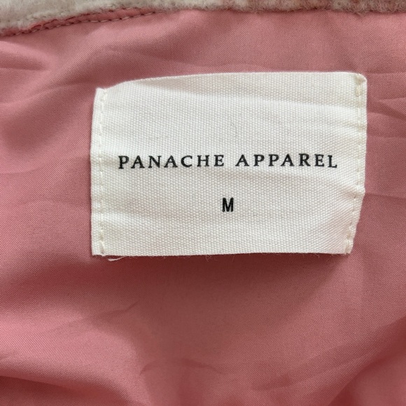 Panache Pink and Cream Plaid Utility Jacket - Picture 5 of 7